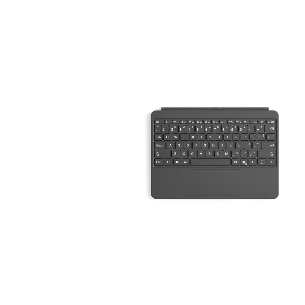 Microsoft Surface Pro 12 Copilot+ PC side profile showing slim design and ports