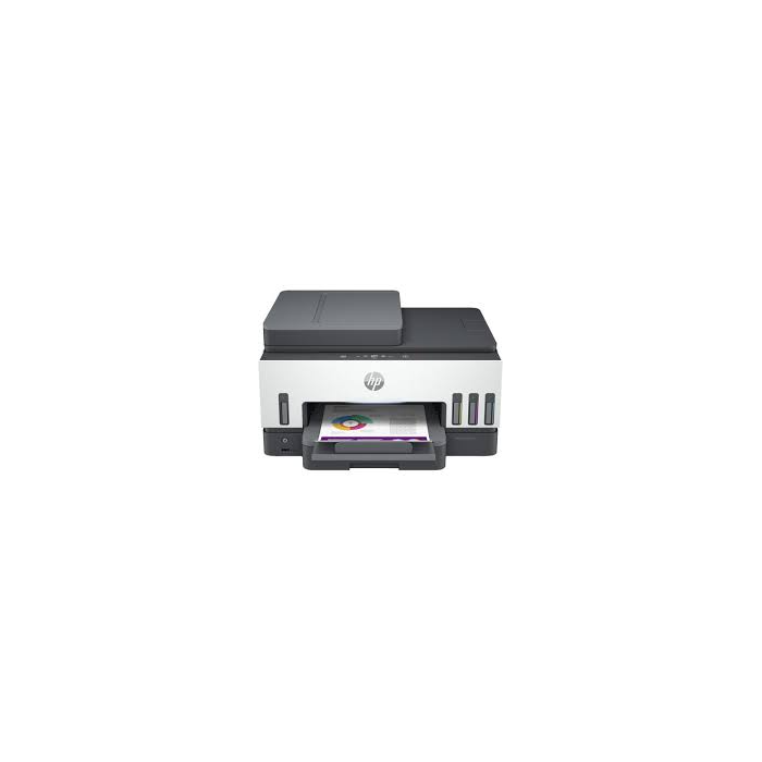 HP Smart Tank 790 all-in-one ink tank printer front view showing ADF, ink tanks and control panel