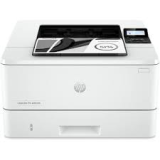 HP LaserJet Pro 4003dn monochrome laser printer front view showing paper trays and control panel