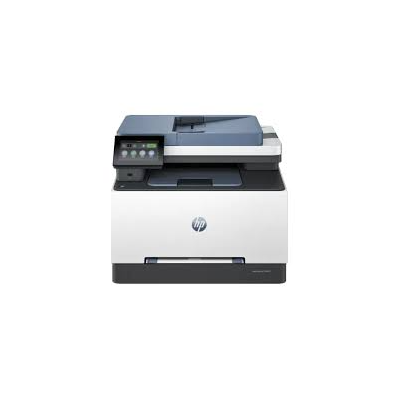 HP Color LaserJet Pro MFP 3303sdw professional color laser all-in-one printer front view showing control panel and paper tray