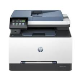 HP Color LaserJet Pro MFP 3303sdw professional color laser all-in-one printer front view showing control panel and paper tray