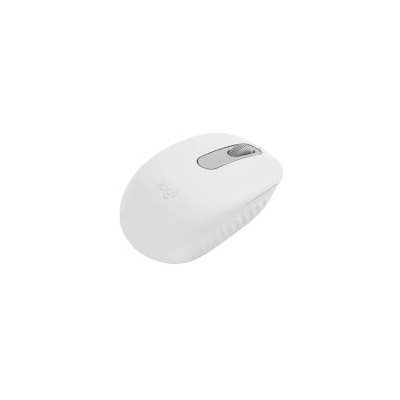 Logitech M196 Bluetooth Mouse in Graphite top-down view showing compact design with no USB receiver