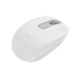 Logitech M196 Bluetooth Mouse in Graphite top-down view showing compact design with no USB receiver