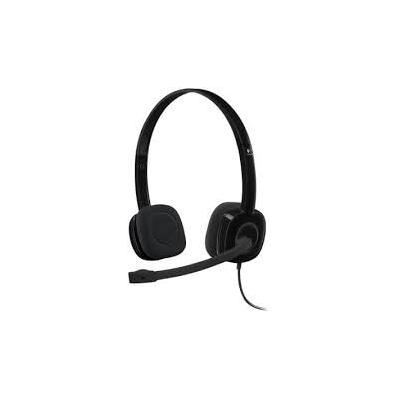 Logitech H111 Stereo Headset – 3.5mm, Noise-Reducing Mic | Fulrix