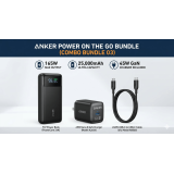Anker Power On The Go Bundle – 25,000mAh 165W Power Bank + 45W Charger + 240W Cable (Combo Bundle 03)