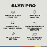 Skullcandy SLYR PRO Wired Gaming Headset – Crystal Clear Audio & Detachable Boom Mic