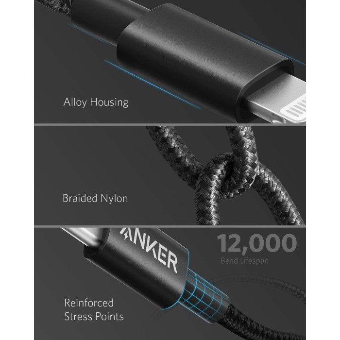 Anker USB-C to Lightning Cable | Buy in Nigeria | Fulrix