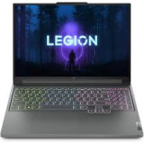 Lenovo Legion Slim 5 16IRH8 gaming laptop open front view showing 16-inch WQXGA 165Hz display and backlit keyboard