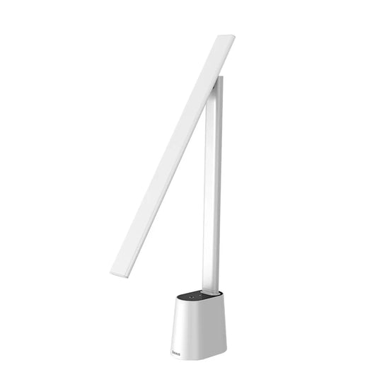 Baseus Smart Eye Series LED Reading Lamp – 5W, Auto-Dimming, 2200mAh, USB-C Charging, White & Grey