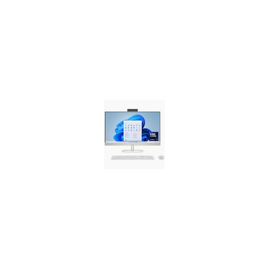 HP All-in-One 27-cr1025nh Desktop PC – Core Ultra 7 155U, 16 GB DDR5, 1 TB SSD, 27-inch FHD Touchscreen, FreeDOS, White