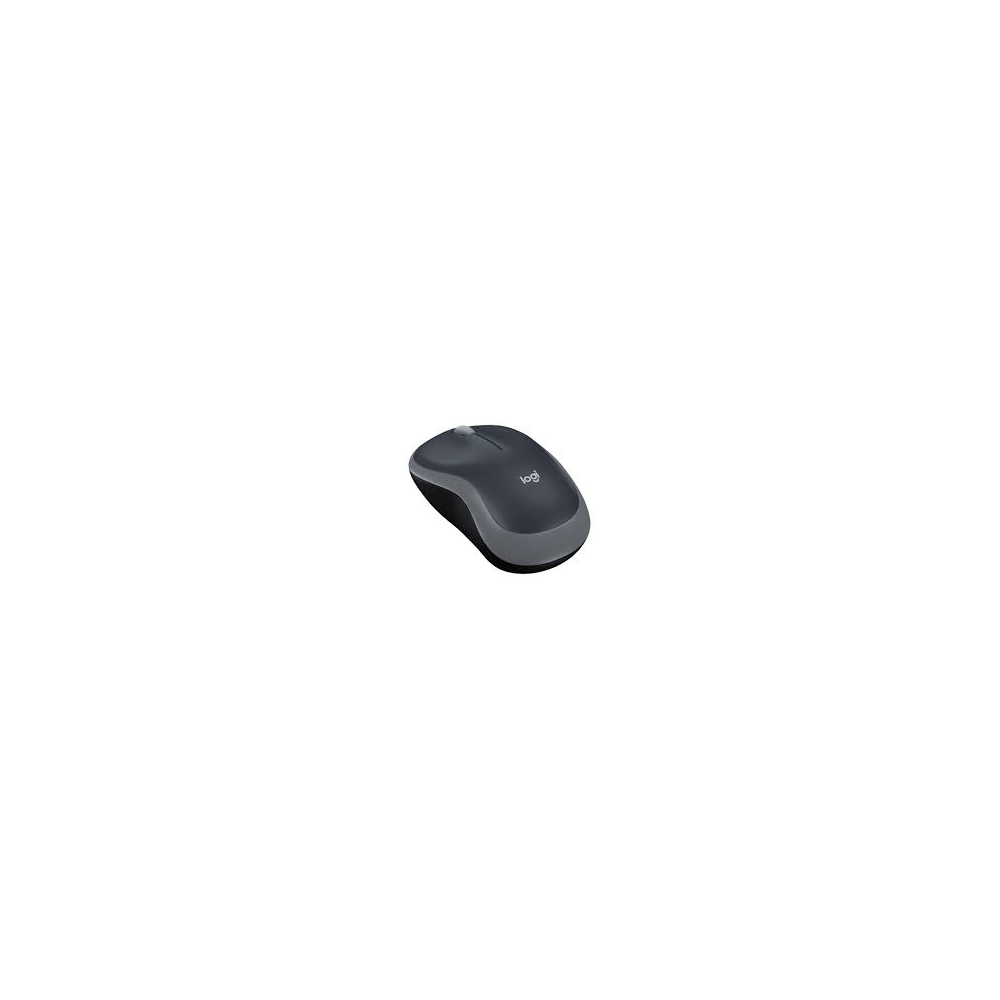 Logitech M185 Wireless Mouse – Swift Grey, 2.4 GHz Nano USB Receiver, 12-Month Battery Life