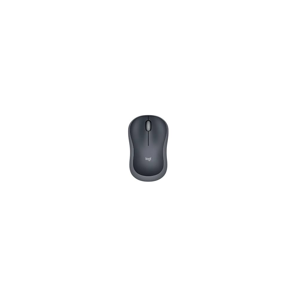 Logitech M185 Wireless Mouse – Swift Grey, 2.4 GHz Nano USB Receiver, 12-Month Battery Life