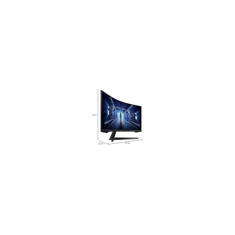 Samsung Odyssey G5 C34G55T Gaming Monitor 34-inch – UWQHD 3440x1440, 165 Hz, 1 ms, 1000R Curved, HDR10